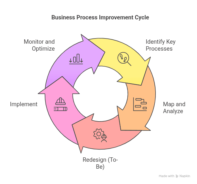 Business Process Improvement: Guide and Case Study