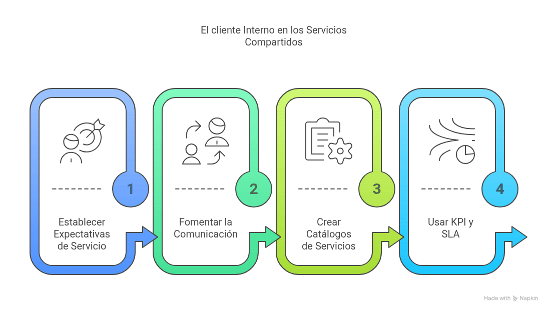El cliente Interno en los Servicios Compartidos