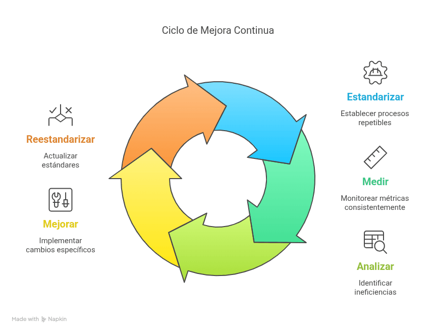 Estandarización de Procesos de Negocio y Mejora Continua